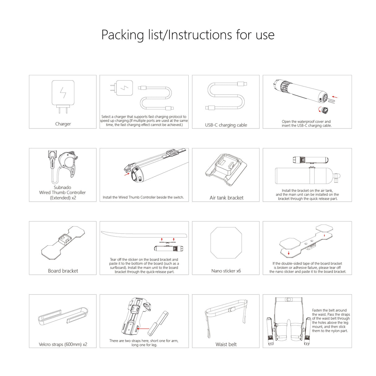 Waydoo® Europe Official Store SUBNADO Accessory Box – Not Compatible with Subnado Plus | Subnado Accessories