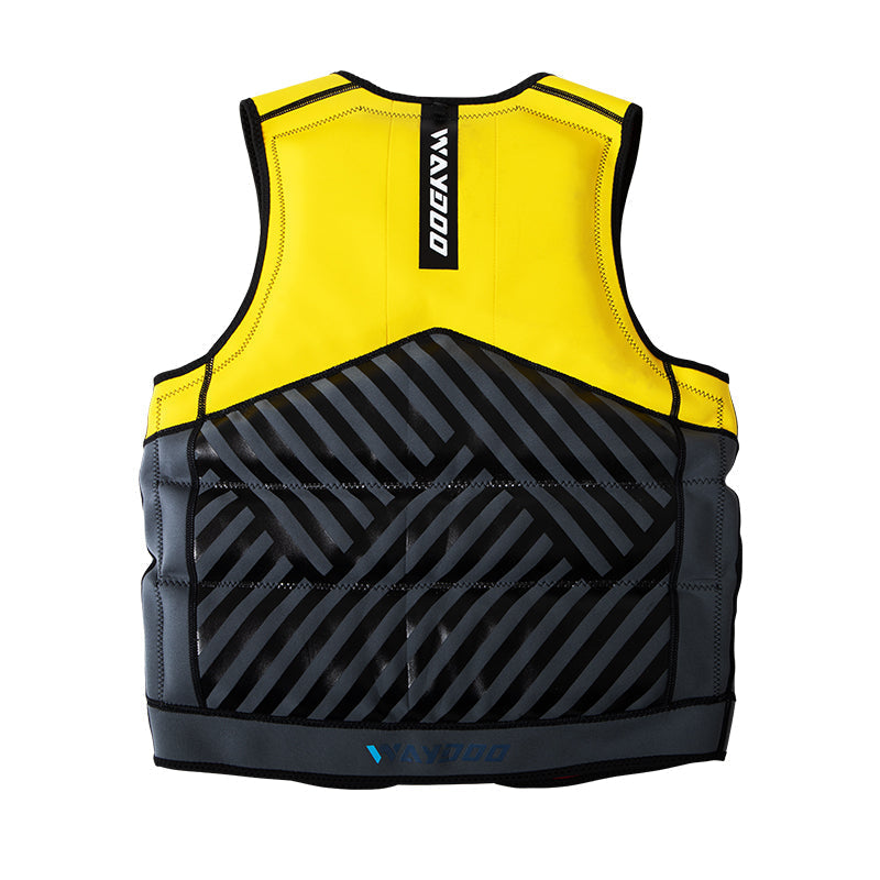 Chaleco salvavidas Waydoo adulto vista lateral flotabilidad cómoda segura