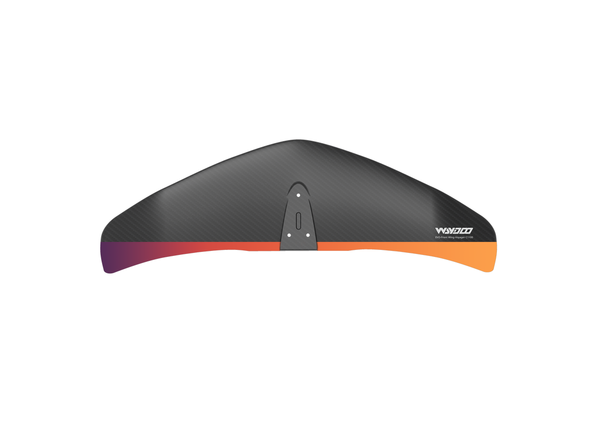 Detalle ala Voyager C1100 carbono Waydoo EVO diseño reactivo para eFoil