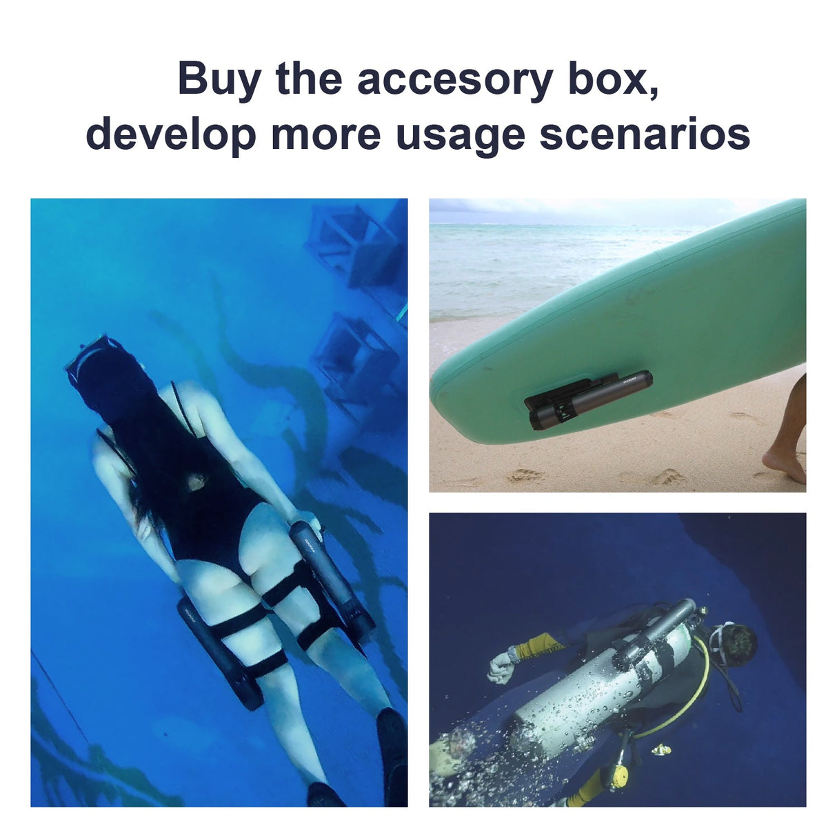 Waydoo® Europe Official Store Subnado Underwater Scooter | Subnado