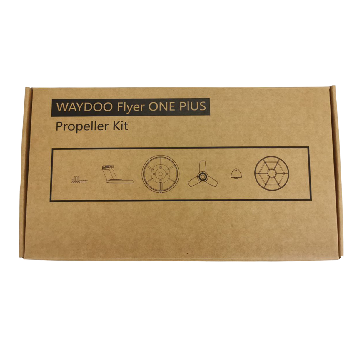 Waydoo® Europe Official Store Waydoo Flyer ONE Plus 120-Propeller Kit | Flyer ONE Accessories
