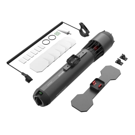 Kit SUP Subnado Lite en uso sobre tabla de remo Waydoo asistencia eléctrica