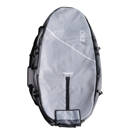 Detalle bolsa eFoil 130L Waydoo protección duradera para transporte de tabla
