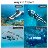 Waydoo® Europe Official Store Subnado Underwater Scooter Plus | Subnado