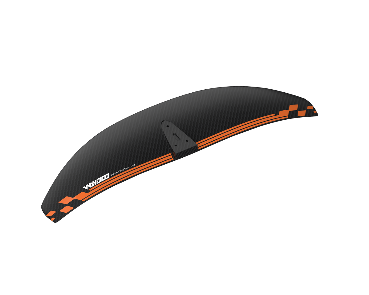 Vista inferior ala Glider C1100 carbono Waydoo EVO sustentación eficiente